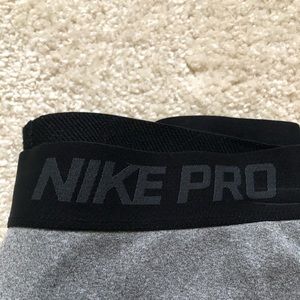 Nike Pro leggings gray size small